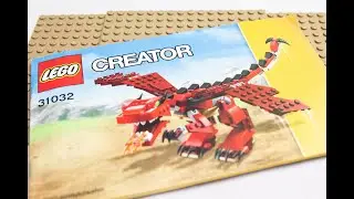 Lego Creator   Red Dragon 31032 - speed build