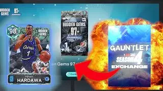 I GRINDED GAUNTLET TO GET A 97+ HIDDEN GEM NBA 2K26