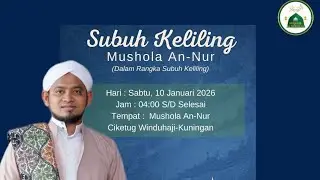 Suling Subuh Keliling Bersama Habib Novel Al-Athos