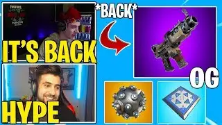 Streamers React to Tac SMG and Bouncers *BACK* in Fortnite!! (Classic LTM)