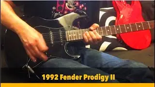 1992 Fender Prodigy II Stratocaster thru Strymon Iridium, Ibanez Overdrive, HBE Germania