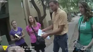 Body Cam Shows Officer Arrest Woman For Trespassing