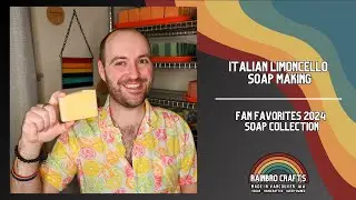 Zesty Homemade Soap: Italian Limoncello | Vegan Cold Process Soap Making