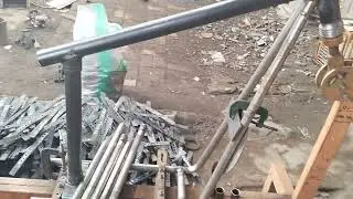 make chopper frame Bikin Rangka motor chopper