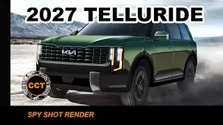 Kia Telluride 2027 года | Шпионский рендер-превью