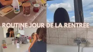 ROUTINE DU MATIN : JOUR DE LA RENTRÉE #backtoschool