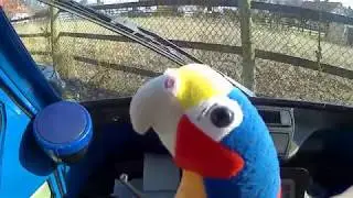 Ape50 Fahren mit Vogelkiller Extratour &uuml;ber die Platte Teil 1
