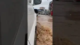 Batkhela Road Block due to heavy rain