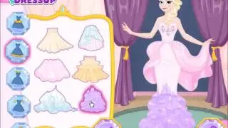 Disney Frozen Video Game - Design Your Frozen Wedding Dress- Cutezee.com