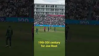 ​Root's 19th ODI century! 🔥 #Cricket #JoeRoot #ENGvSA #southampton
