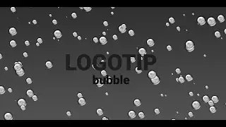 Bubble logotip HTML CSS Particles.js