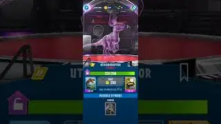 🔥UTASINORAPTOR🔥 FUSED AND UNLOCKED!!! - JW ALIVE 🦖 #shortvideo #dinosaur