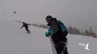 Snowboarding Chopok 2017