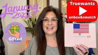 Glossybox US January 2022 Unboxing and Swatches #gifted Link for Discount First Box $16.00!