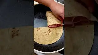 Ham And Cheese Tortilla Wrap #shorts