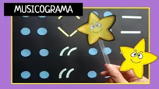 MUSICOGRAMA FÁCIL ESTRELLITA DÓNDE ESTÁS