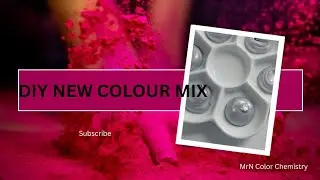 DIY New Colour Mix 🎨| Silver Colour Mixed with 6 Different Colours | Satisfying Video| Relaxing Art 
