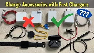 Can I Charge My Accessories (TWS, Smartwatch, Neckband) with High Watt Fast Charger (65w, 80w, 120w)