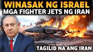 MGA FIGHTER JETS AT REFUELING AIRCRAFT NG IRAN SINIMULANG WASAKIN NG ISRAEL | MOSSAD BASE TINARGET