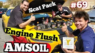 2018 Charger AMSOIL Engine FLUSH Oil Change #69