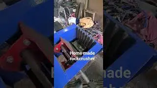 rock crusher revisions #diy  #construction  #homemade