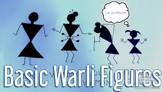 Warli Workshop Part 2 | How to make basic Warli figures