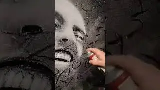 #bobmarley #reggae #music #legend #art #snowgraffiti #mural #graffiti #craft #realistic #drawing