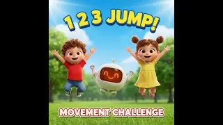 Baby's Movement Challenge 🕺 (Clap, Jump, Spin) | 3D Nursery Rhymes | Active Song for Kids