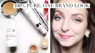 100%Pure Makeup Look | Natural & Chemical Free Makeup, Review