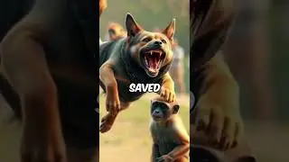 Chained Dog Barked as Monkeys Closed In&mdash;Then the Chain Snapped, and He Chose to Fight 🐕⛓️🐒