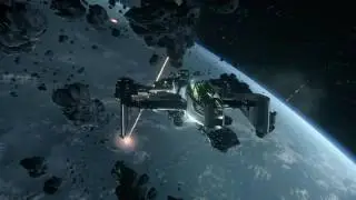 Star Citizen 2.6.2: Cutlass Black rocking 3X Mantis Gatling guns