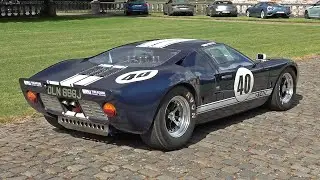 Ford GT40 Mk1 - Amazing V8 Engine Sounds!