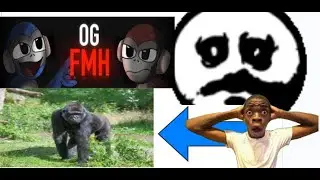 RUNNING FROM SCARY LARRY IN OG FUN MONKEY HORROR!!! @Gorillatag @Scary