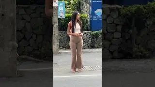 angle queen walking in road #usa #viral #shortsfeed #thailand