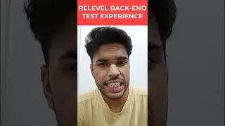 RELEVEL BACK-END TEST EXPERIENCE