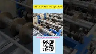 Self Locked  Solar Panel Roof Roll Forming Machine