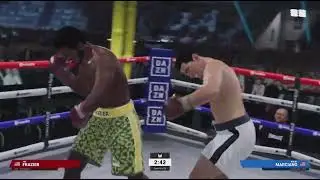 Rocky Maricano Counter Punches Joe Frazier Dream Fight