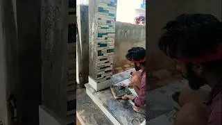 pillar tiles #construction #kajariatiles
