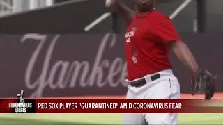 Baseball player quarantined in Florida amid coronavirus fear