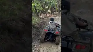 Getting muddy a Sabine ATV park