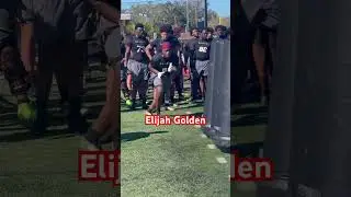 Elijah Golden Under Armour Camp #recruiting #uanext