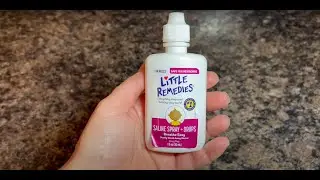 Little Remedies Saline Spray Drops | Honest Mom Review #ad #honestreview  #productreviews