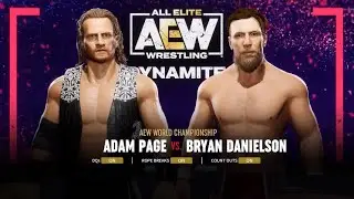 AEW Fight Forever - Exclusive Official Adam Page vs Bryan Danielson | Reaction