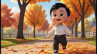 Fall Leaves Are Falling 🍁🍂 | Autumn Fun for Kids | Nursery Rhyme
