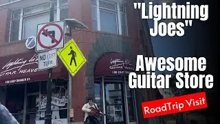Can't Top This!!  Lightning Joes Guitar Heaven! ** Road Trip Visit Arroyo Grande, CA **.Great Store