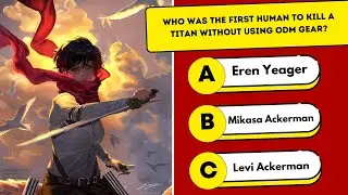 🔥 The Ultimate Attack on Titan Challenge! Can You Get a Perfect Score? 💀⚔️