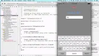 Xcode For Beginners - Section 1: Your First App Lecture 6: UITextField