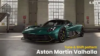 [4K] CSR2 | Aston Martin Valhalla | Tune & shift pattern &bull; 6.90X