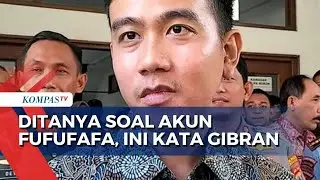 Ditanya soal Akun Fufufafa, Gibran: Tanyakan Saja ke Pembuatnya