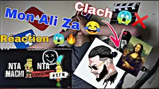 MR CRAZY - MON ali ZAA (Lyric Video) #kacho15_Ep - Reaction